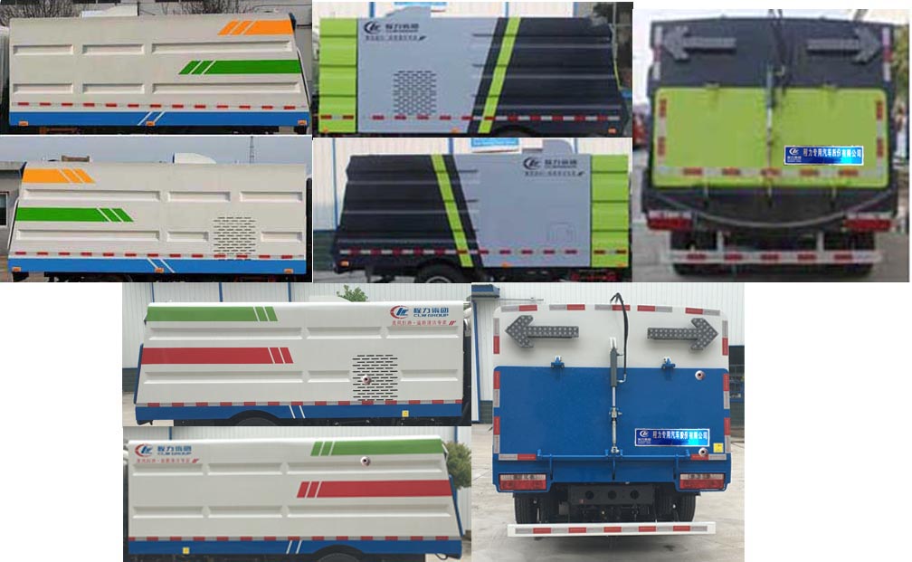 东风蓝牌扫路车