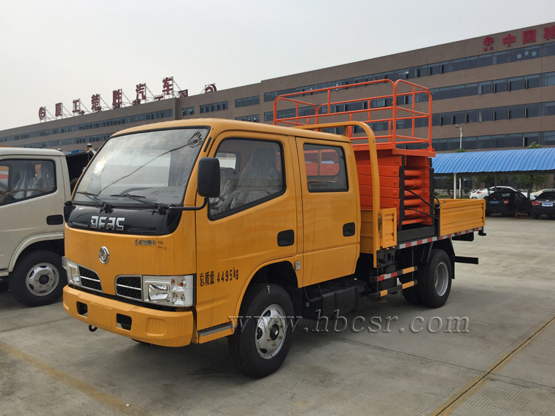东风10米垂直升降高空作业车
