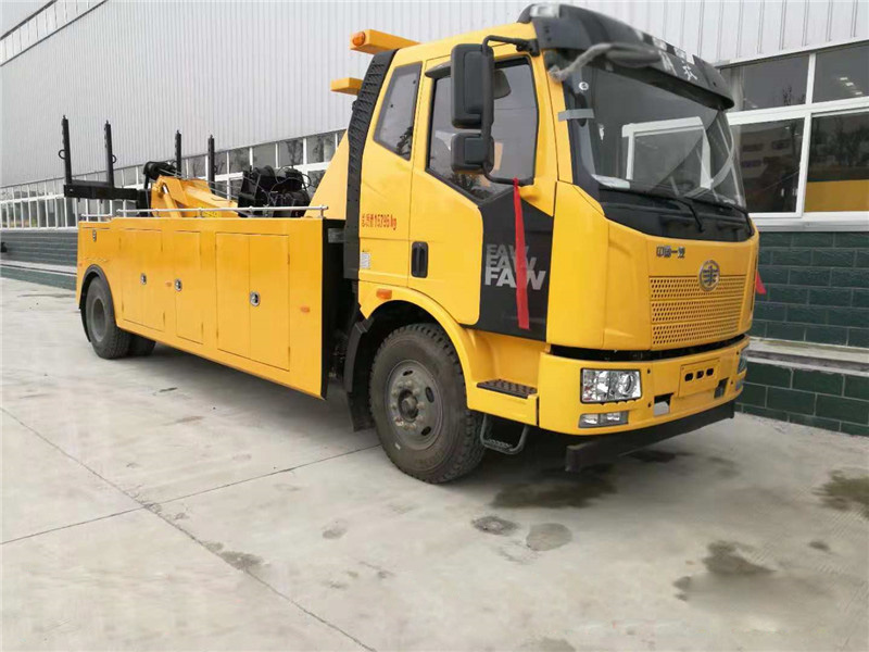 一汽解放J6一拖一道路救援车