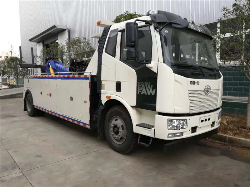 一汽解放J6一拖一道路救援车