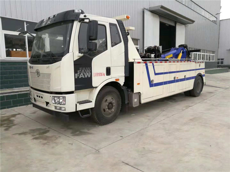 一汽解放J6一拖一道路救援车