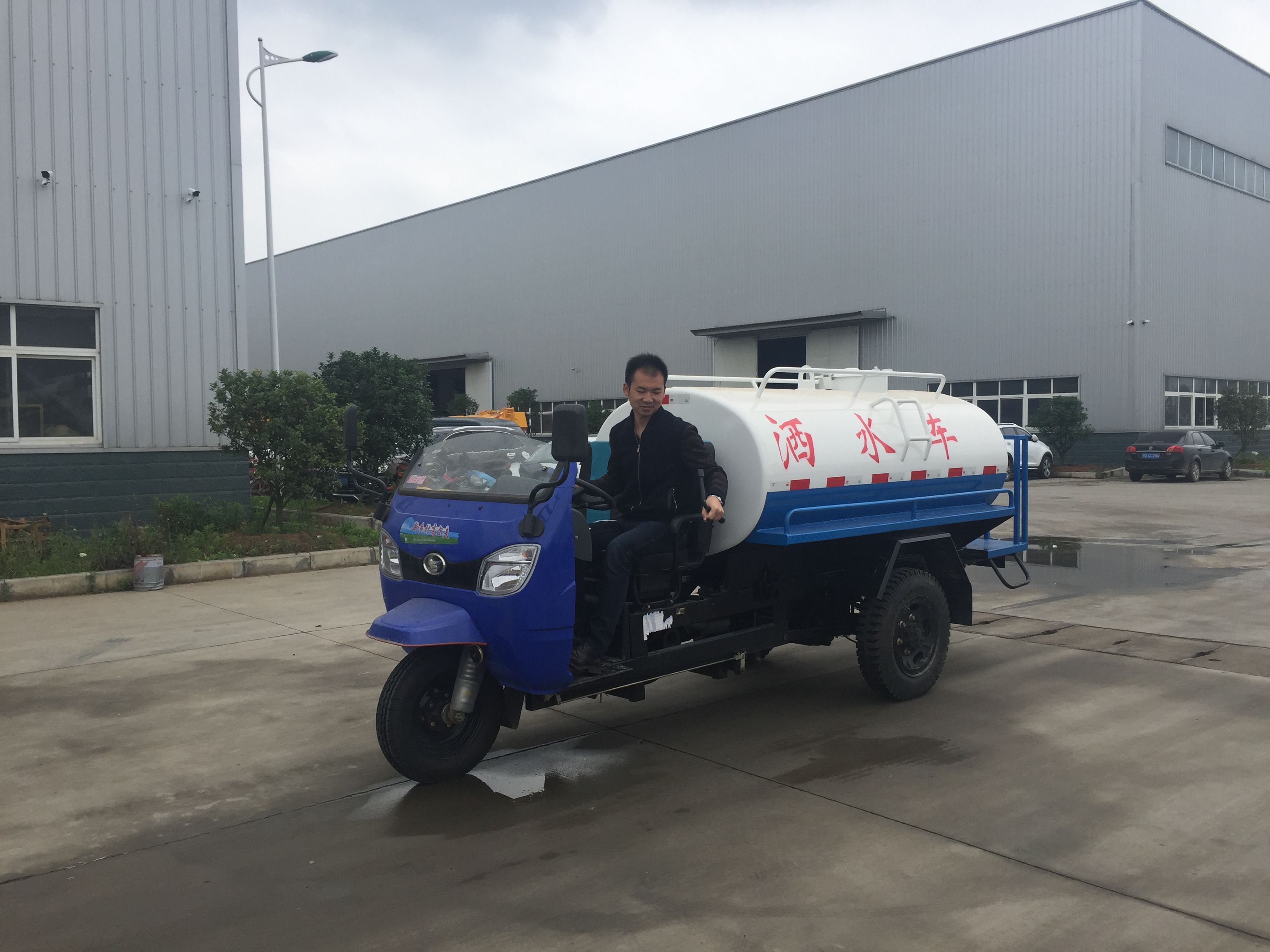 时风三轮打药车_农用喷雾车_柴油动力
