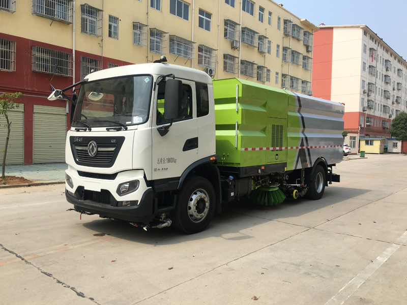 国六东风天锦洗扫车