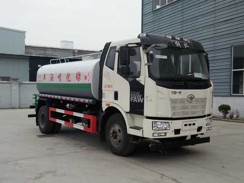一汽解放14方洒水车